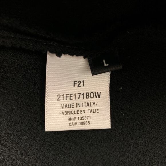 OSCAR DE LA RENTA 2021 L Black on Black Viscose Blend Sequined Cut Out Pullover - Picture 5 of 7